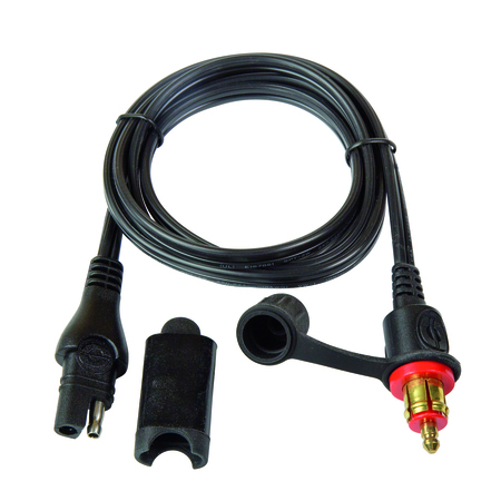 Optimate Cable, Adapter-Extender, Sae To Bike 180° Plug, 48"/120Cm O-09